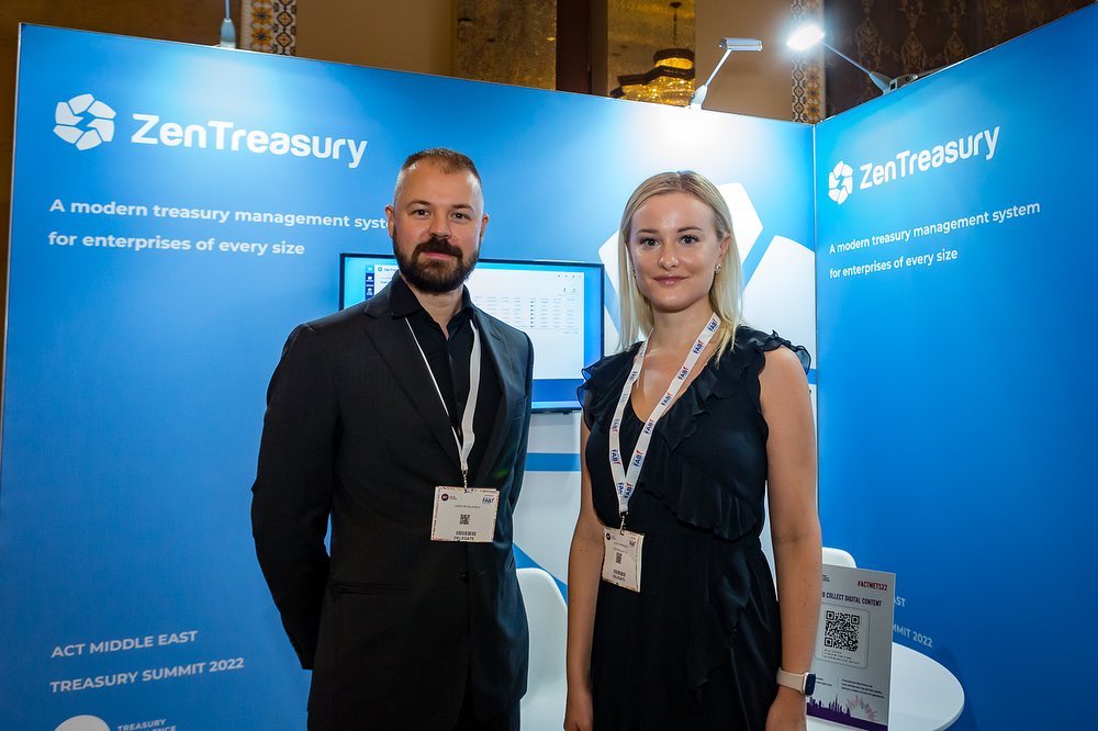 ZenTreasury at the ACT Middle East Treasury Summit in Dubai