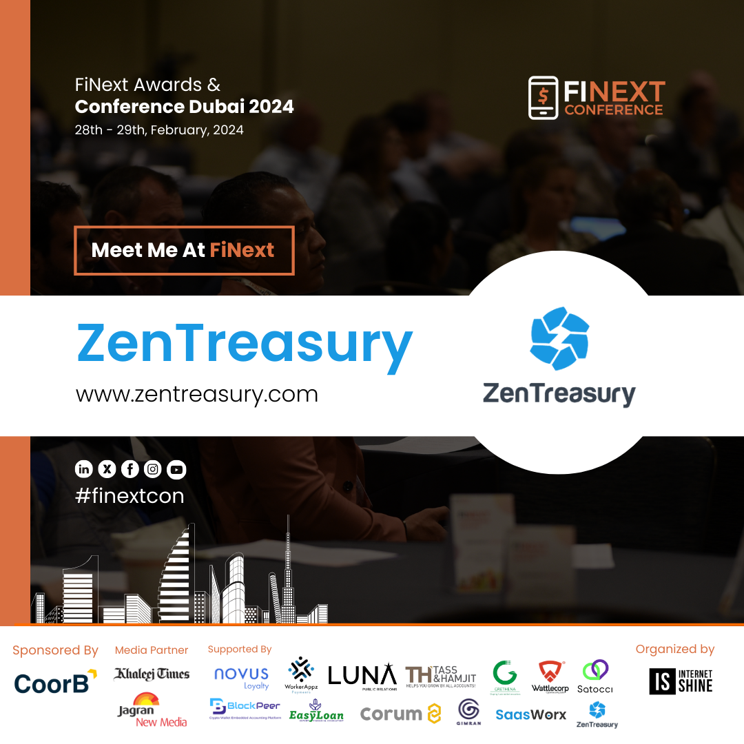 Meet us at FINEXT Conference on Feb 28-29 in Dubai